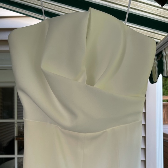 Jay Godfrey White Dawson Strapless Bridal Jumpsuit (Rehearsal or Bachelorette) - Picture 8 of 10